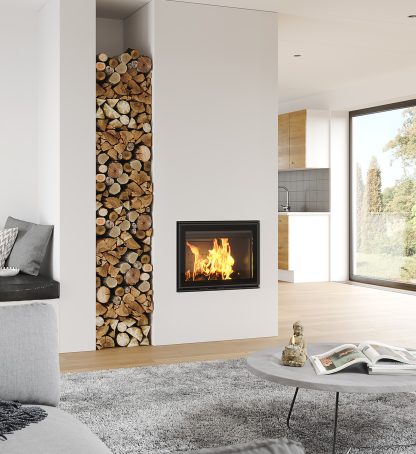 Dovre innsats 2575CBS med 2 sideglass - UTSTILLINGSMODELL - Bilde 3